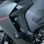 Tampons de protection R&amp;G RACING Aero noir sans percage Honda CBR1000RR