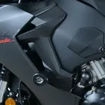 Tampons de protection R&amp;G RACING Aero noir sans percage Honda CBR1000RR