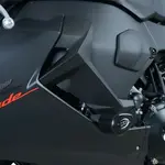 Tampons de protection R&amp;G RACING Aero noir sans percage Honda CBR1000RR
