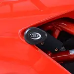 Tampons de protection R&amp;G RACING Aero noir sans percage Ducati Supersport