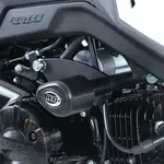 Tampons de protection R&amp;G RACING Aero noir Honda MSX125