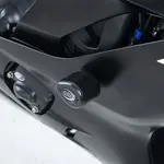 Tampons de protection R&amp;G RACING Aero noir Yamaha YZF-R6