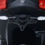 Support de plaque R&amp;G RACING noir Yamaha T-Max 530