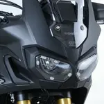 Ecran de protection feu avant R&amp;G RACING translucide Honda Africa Twin 1000
