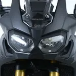 Ecran de protection feu avant R&amp;G RACING translucide Honda Africa Twin 1000