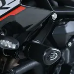 Tampons de protection R&amp;G RACING Aero noir Triumph Street Triple