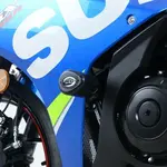 Tampons de protection R&amp;G RACING Aero noir (sans perçage) Suzuki GSX250R