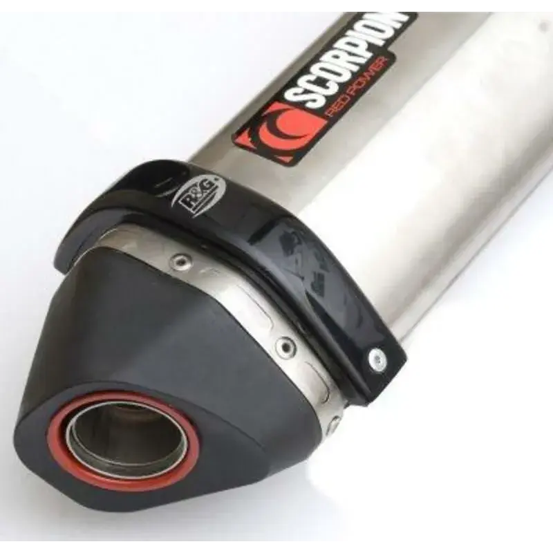 Protection de silencieux R&G RACING noir Scorpion Red Power/Serket