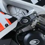 Tampons de protection R&amp;G RACING Aero blanc Aprilia RSV-4 R