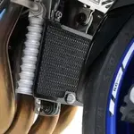 Protection de radiateur d&#039;huile r&amp;g racing bleu foncé yamaha mt-10