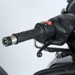 Embouts de guidon R&amp;G RACING noir Yamaha