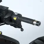 Embouts de guidon R&amp;G RACING noir Yamaha