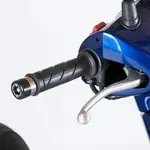 Embouts de guidon R&amp;G RACING noir SUZUKI, HONDA, YAMAHA