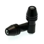 Embouts de guidon BIHR Rocket Ø18mm noir