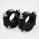 Rehausse guidon SCAR +20mm guidon Ø28,6mm noir