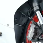 Protection de radiateur R&amp;G RACING alu noir Ducati