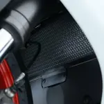Protection de radiateur R&amp;G RACING alu noir Ducati