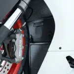 Protection de radiateur R&amp;G RACING alu noir Ducati