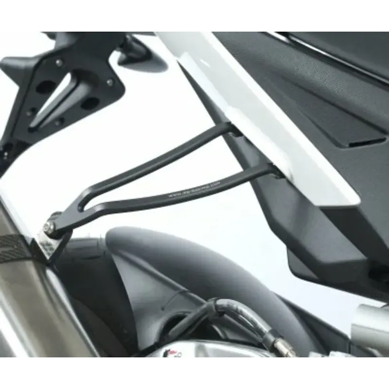 Patte de fixation de silencieux R&G RACING noir Aprilia RSV4