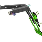 Support de plaque V PARTS noir Honda CB125R/300R