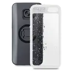 Pack complet SP-CONNECT Moto Bundle fixé sur rétroviseur iPhone 8+/7+/6S+/6+