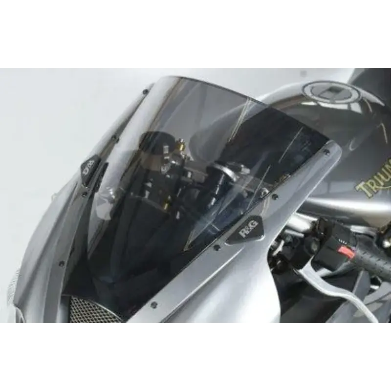 Caches orifice rétroviseur R&G RACING noir Triumph Daytona 675/R