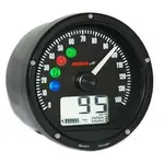 Compteur de vitesse KOSO D75 noir