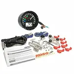 Compteur de vitesse KOSO D75 noir
