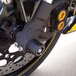 Protection de fourche R&amp;G RACING noir Yamaha YZF-R1/R6 / T-Max 530