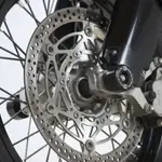 Protection de fourche R&amp;G RACING noir Suzuki DR-Z400SM