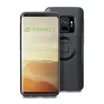 Pack complet SP-CONNECT Moto Bundle fixé sur guidon Samsung S9
