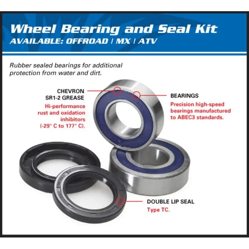 Kit roulements de roue ALL BALLS Maverick X3