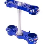 Té de fourche Rocs X-Trig bleu Kawasaki KX250F/450F
