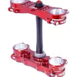 Té de fourche XTRIG Rocs Supermotard Offset Ø14-16mm rouge Yamaha YZ250F/450F