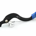 Pédale de frein ART Factory aluminium anodisé noir/embout bleu Suzuki RM-Z 450