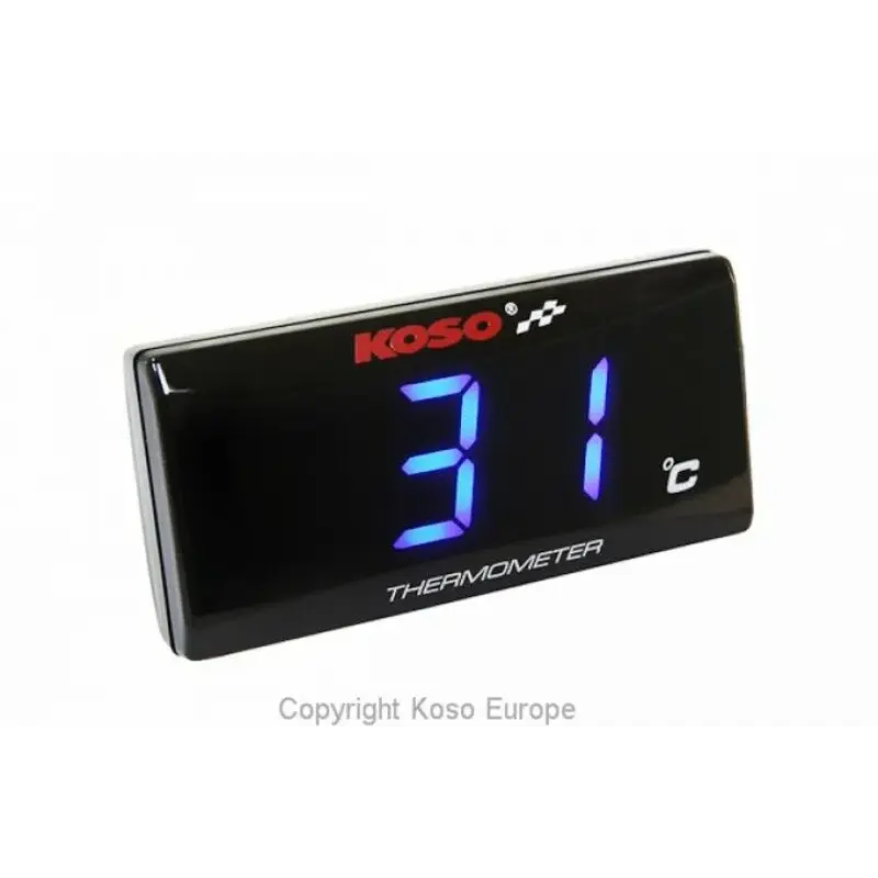 Indicateur de température KOSO Super Slim Style universel