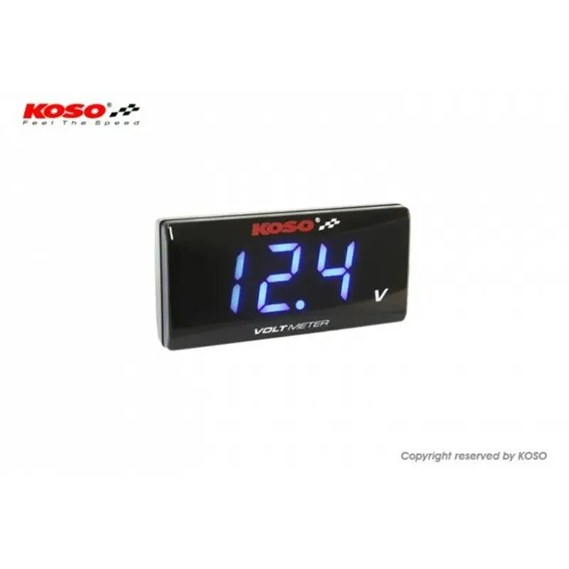 Voltmètre KOSO Super Slim Style