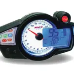 Compteur digital mutlifonctions Koso RX1N GP Style fond blanc universel