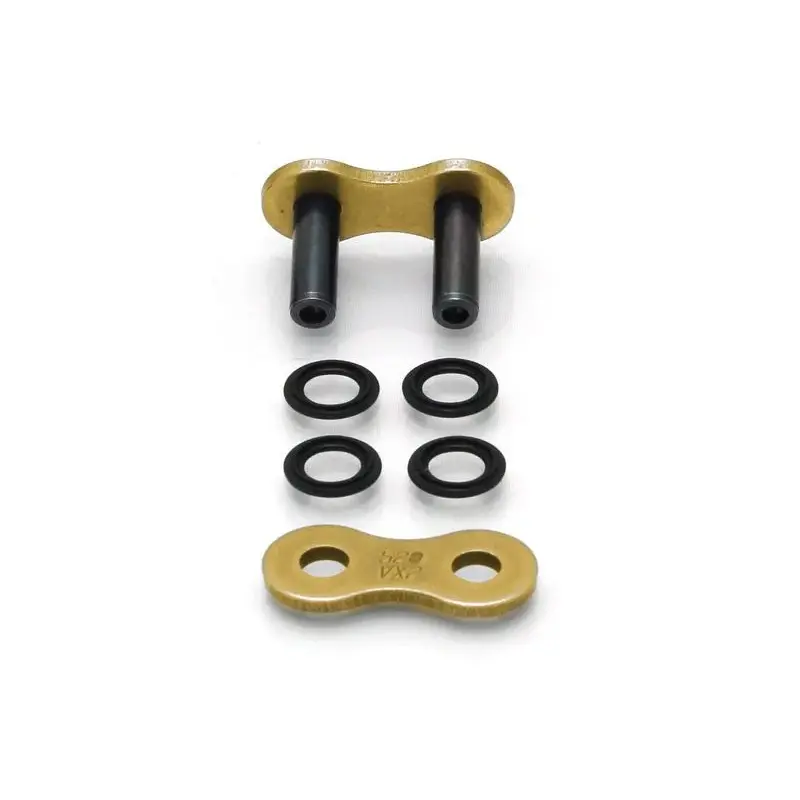 Attache à riveter D.I.D 520 ATV2 or/noir