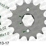 Pignon AFAM 13 dents acier type 20200 pas 428 AJP PR3 125 Enduro