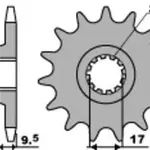 Pignon PBR 14 dents acier pas 420 type 7005 KTM SX60