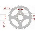 Couronne AFAM 38 dents acier pas 420 type 12100