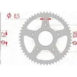Couronne AFAM 52 dents acier pas 420 type 92122