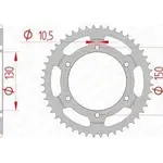 Couronne AFAM 49 dents acier pas 525 type 10502 Honda