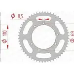 Couronne AFAM 47 dents acier pas 428 type 59104 Sherco 50 Enduro