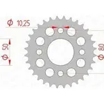 Couronne AFAM 32 dents acier pas 420 type 92127