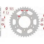 Couronne AFAM 40 dents acier pas 520 type 98300 Polaris 250 Trail Blazer