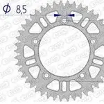 Couronne AFAM 50 dents alu ultra-light anti-boue pas 420 type 72101