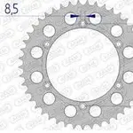 Couronne AFAM 46 dents alu ultra-light pas 520 type 17206N