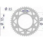 Couronne AFAM 48 dents alu ultra-light pas 520 type 72304N